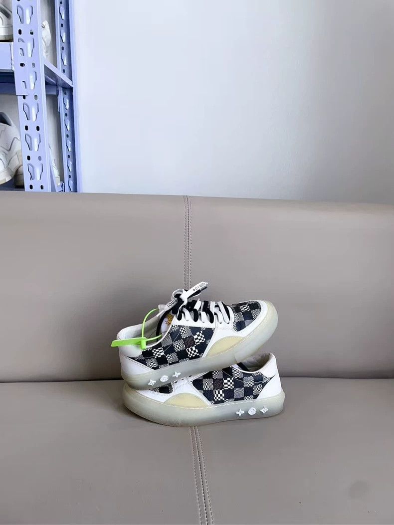 Louis Vuitton Louis Vuitton LV Ollie Checkerboard Sneakers Size US 8.5 / EU 41-42 - 6 Thumbnail