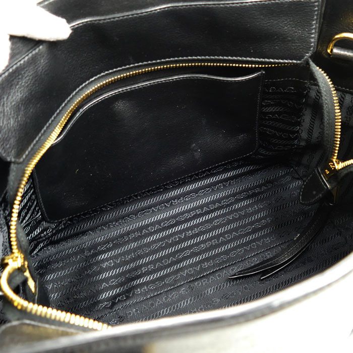 Prada Prada Prada 2Way Bag Calfskin 2way bag Leather Shoulder Bag 1BG227 Size ONE SIZE - 5 Thumbnail
