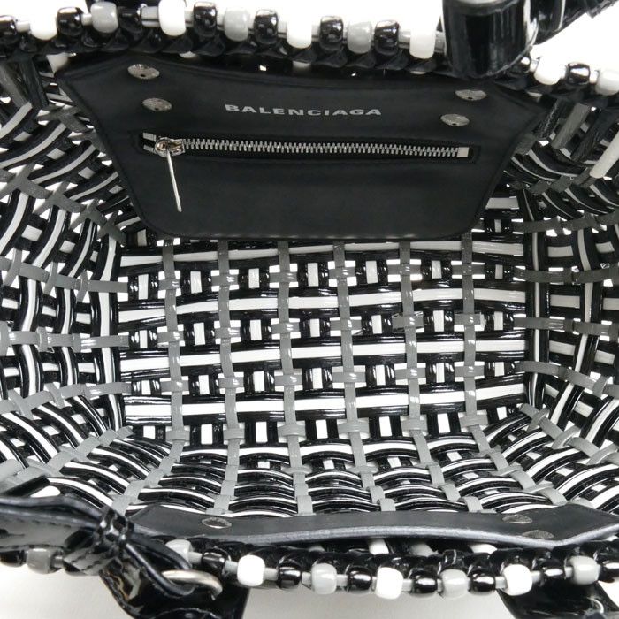 Balenciaga Balenciaga Balenciaga Bistro Basket Bag 2way bag Enamel Shoulder Bag 671342 2IE6Y Size ONE SIZE - 5 Thumbnail