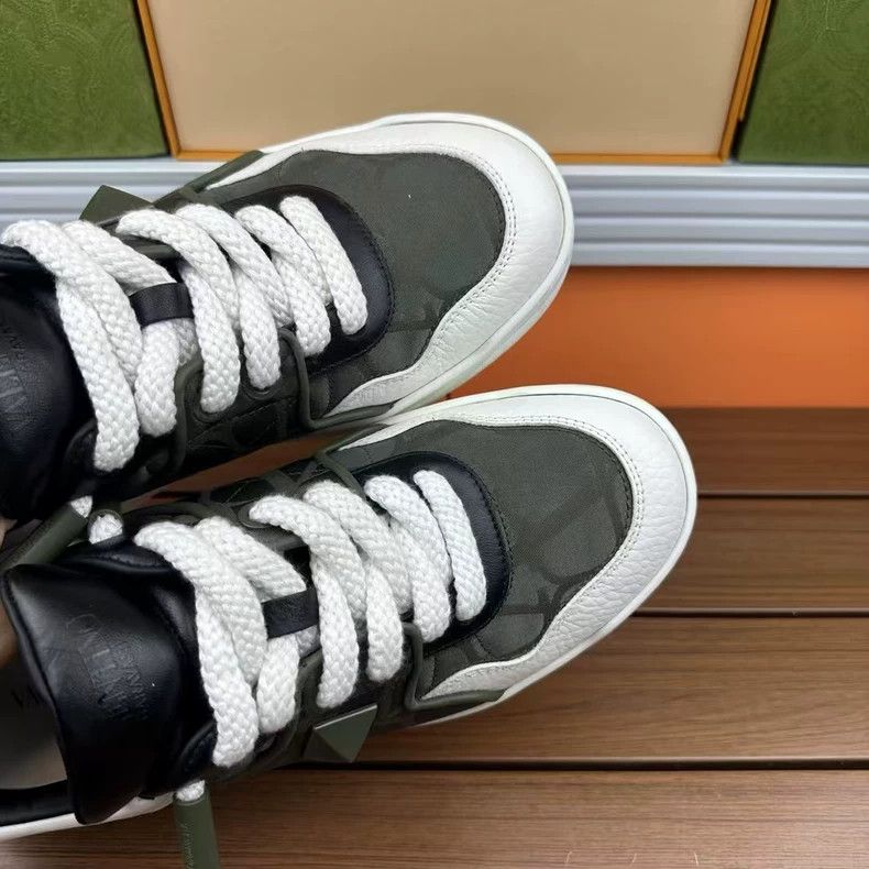 Valentino Valentino One Stud Casual Shoes Green Size US 8 / EU 41 - 7 Thumbnail