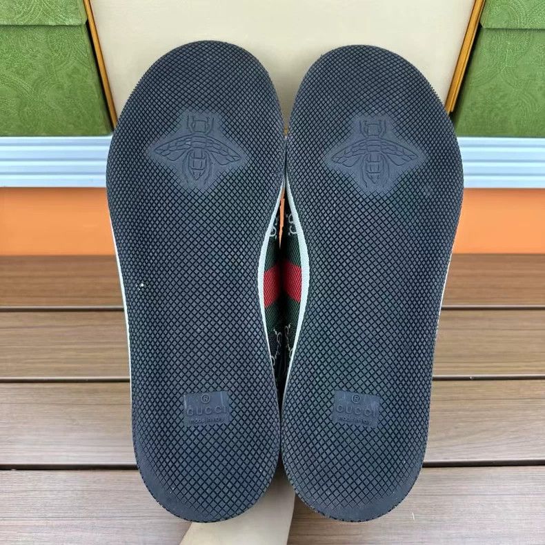 Gucci Gucci Sneakers Black Grey Size 43.5 Size US 10.5 / EU 43-44 - 8 Thumbnail