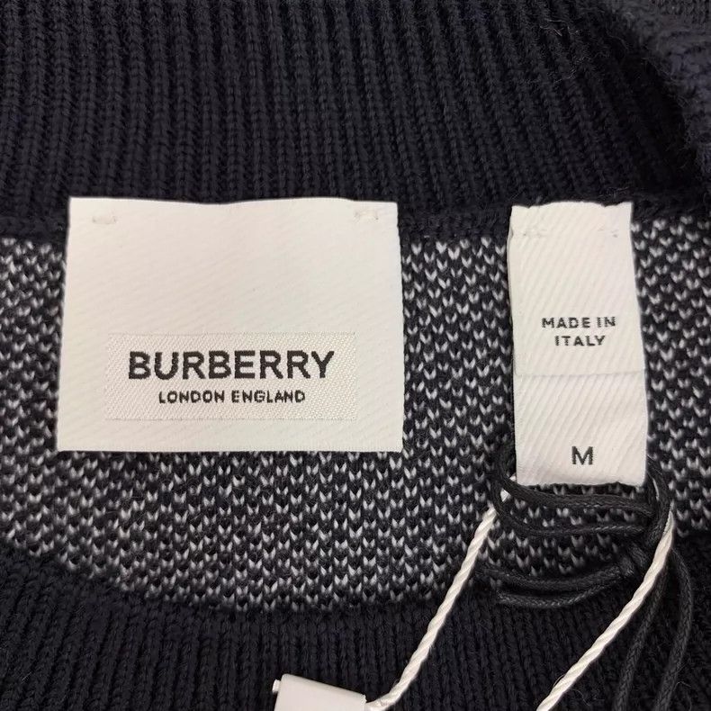 Burberry Burberry Logo Embroidered Long Sleeve Sweatshirt Size US M / EU 48-50 / 2 - 5 Thumbnail