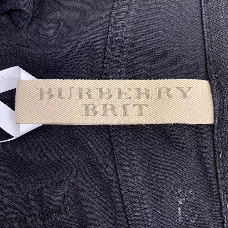 Burberry Burberry Black Cotton Casual Pants Size 32 Size US 32 / EU 48 - 6 Thumbnail