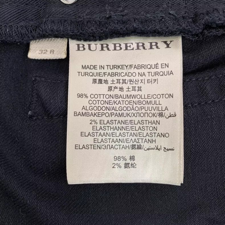 Burberry Burberry Black Cotton Casual Pants Size 32 Size US 32 / EU 48 - 7 Thumbnail