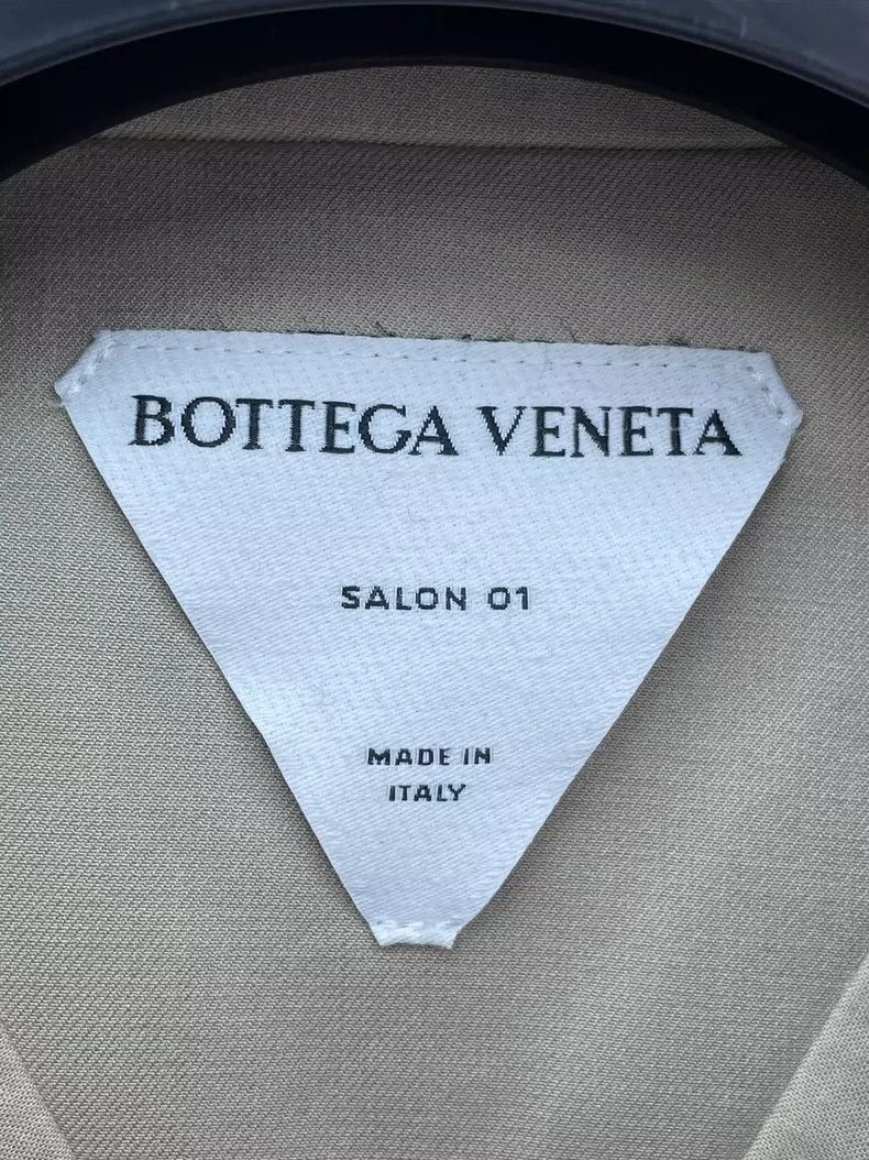 Bottega Veneta Beige Double-Breasted Casual Blazer Size US S / EU 44-46 / 1 - 6 Thumbnail