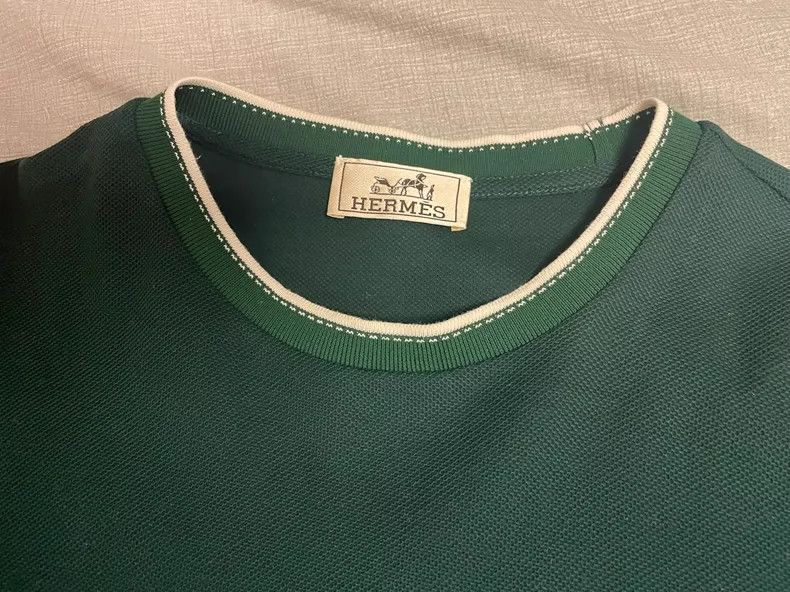 Hermes Hermes Short Sleeve Pullover Sweater Size US M / EU 48-50 / 2 - 3 Thumbnail