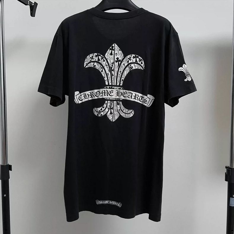 Chrome Hearts Chrome Hearts Black Short Sleeve T-Shirt Size US M / EU 48-50 / 2 - 2 Thumbnail