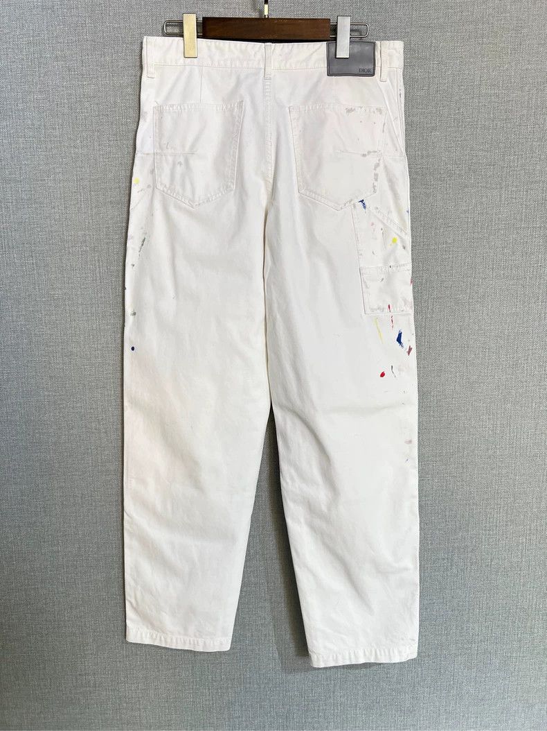 Dior Dior Colorful Paint Splatter Denim Pants Size US 30 / EU 46 - 2 Thumbnail