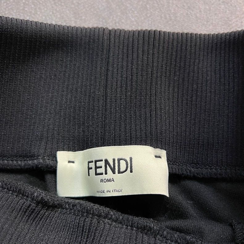 Fendi Fendi Black Logo Sport Pants for Casual Use Size US 38 / EU 54 - 5 Thumbnail