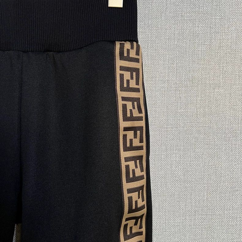 Fendi Fendi Black Logo Sport Pants for Casual Use Size US 38 / EU 54 - 3 Thumbnail