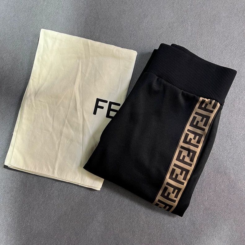 Fendi Fendi Black Logo Sport Pants for Casual Use Size US 38 / EU 54 - 7 Thumbnail