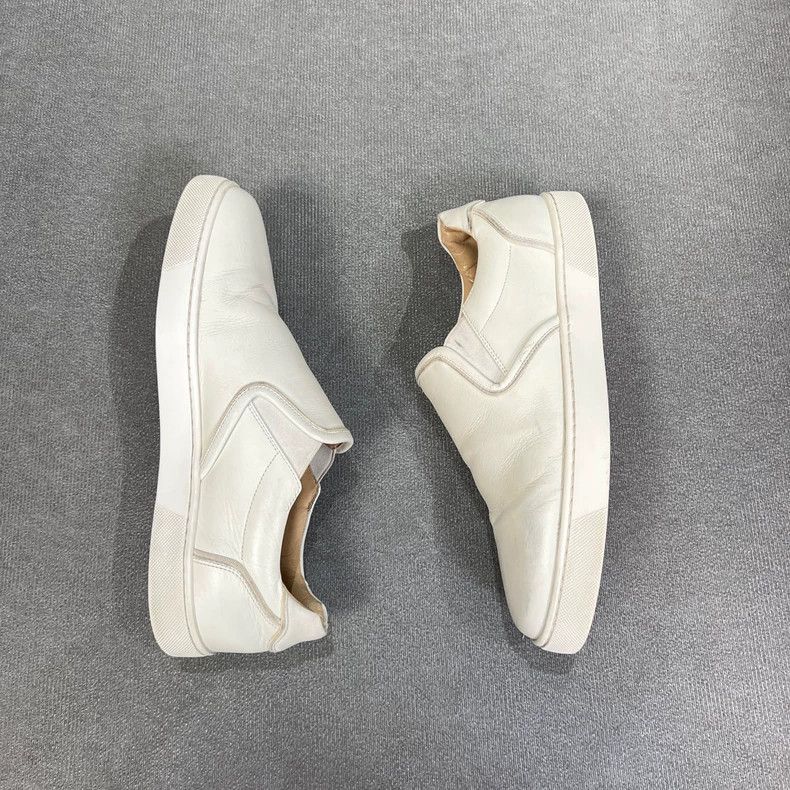 Christian Louboutin Christian Louboutin White Low-Top Sneakers Size US 9.5 / EU 42-43 - 4 Thumbnail