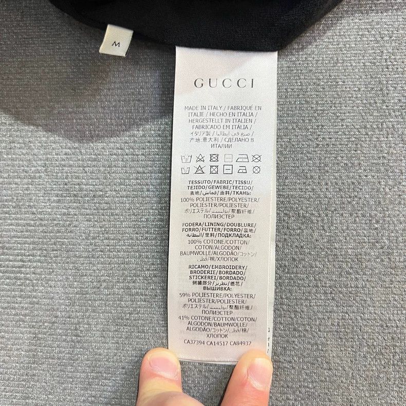 Gucci Gucci Black Double G Logo Jacket Size US M / EU 48-50 / 2 - 6 Thumbnail