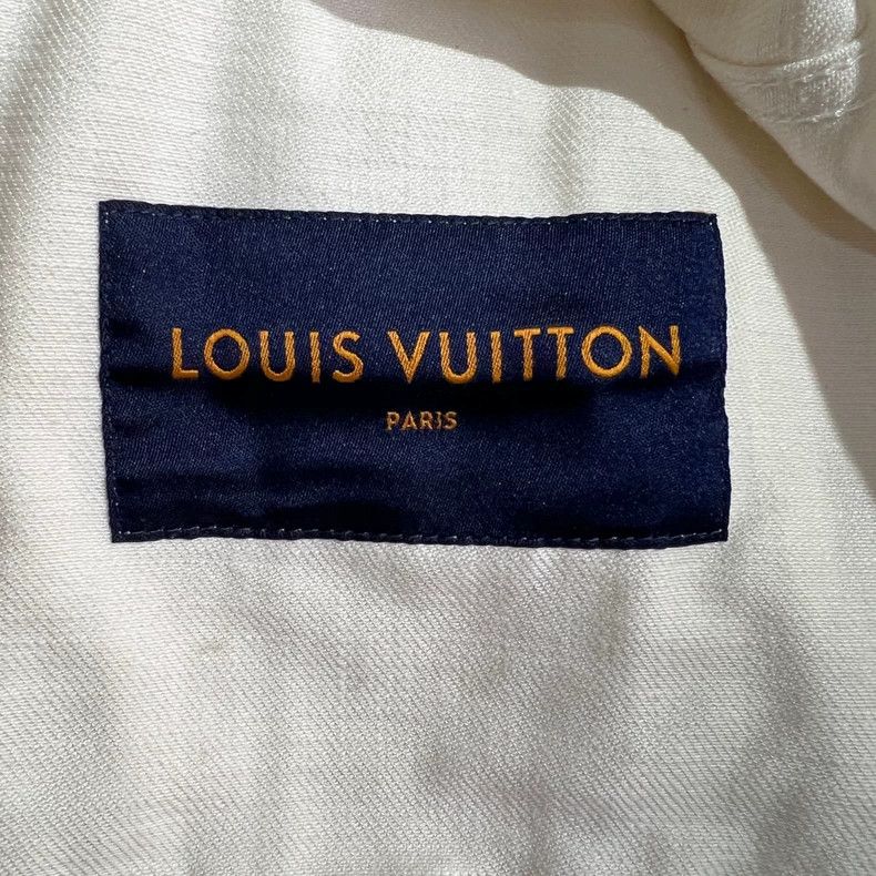 Louis Vuitton Louis Vuitton White Astronaut Denim Jacket Size US L / EU 52-54 / 3 - 7 Thumbnail