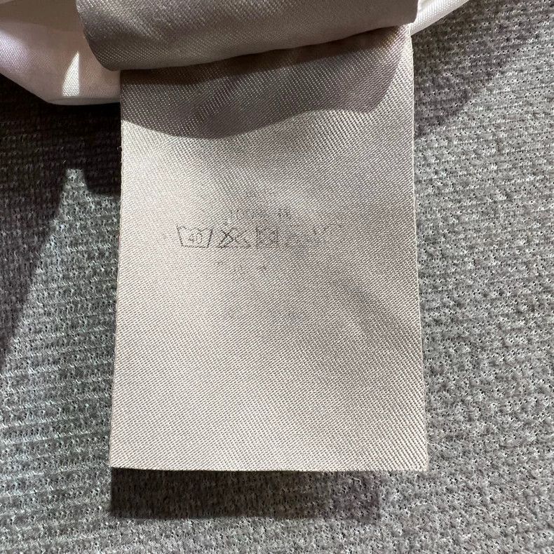 Dior Dior White Bee Embroidered Shirt Size US M / EU 48-50 / 2 - 6 Thumbnail