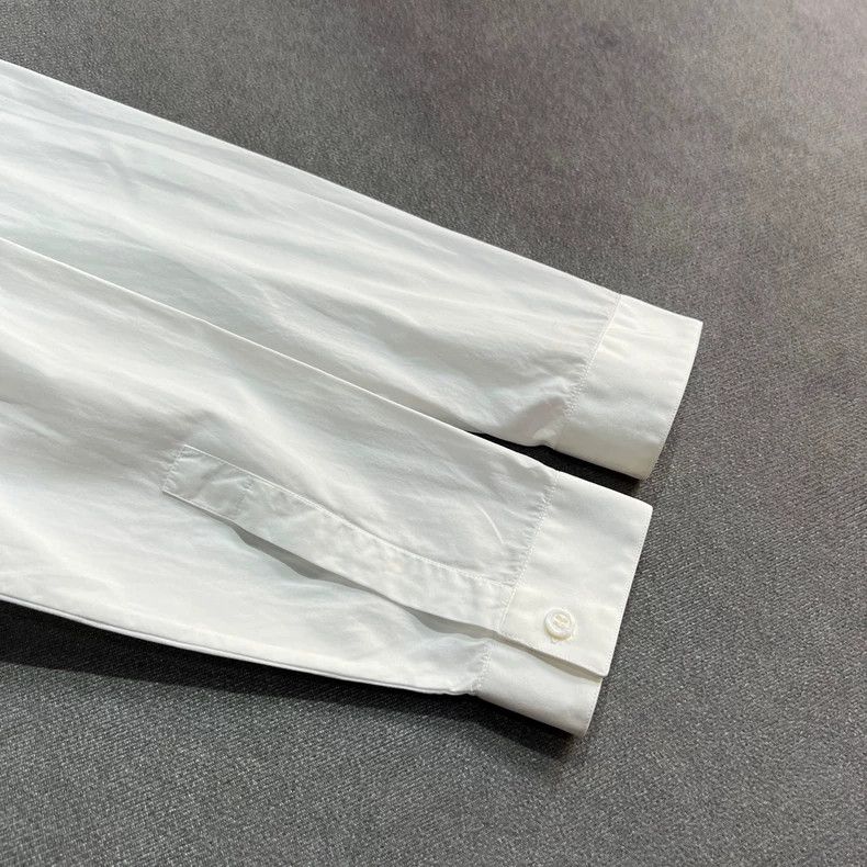 Dior Dior White Bee Embroidered Shirt Size US M / EU 48-50 / 2 - 4 Thumbnail