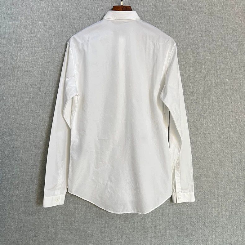 Dior Dior White Bee Embroidered Shirt Size US M / EU 48-50 / 2 - 2 Thumbnail