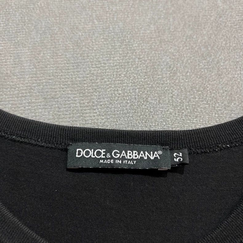 Dolce & Gabbana Dolce Gabbana Black Embroidered Short Sleeve Shirt Size US XXL / EU 58 / 5 - 4 Thumbnail
