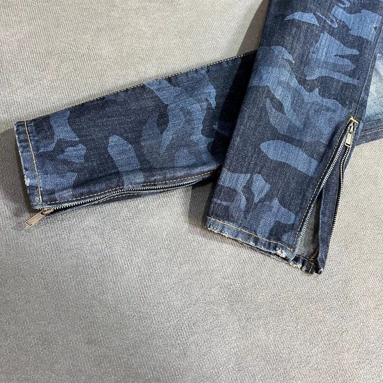 Dsquared2 Dsquared2 Water-Washed Camouflage Print Jeans Size US 42 / EU 58 - 4 Thumbnail
