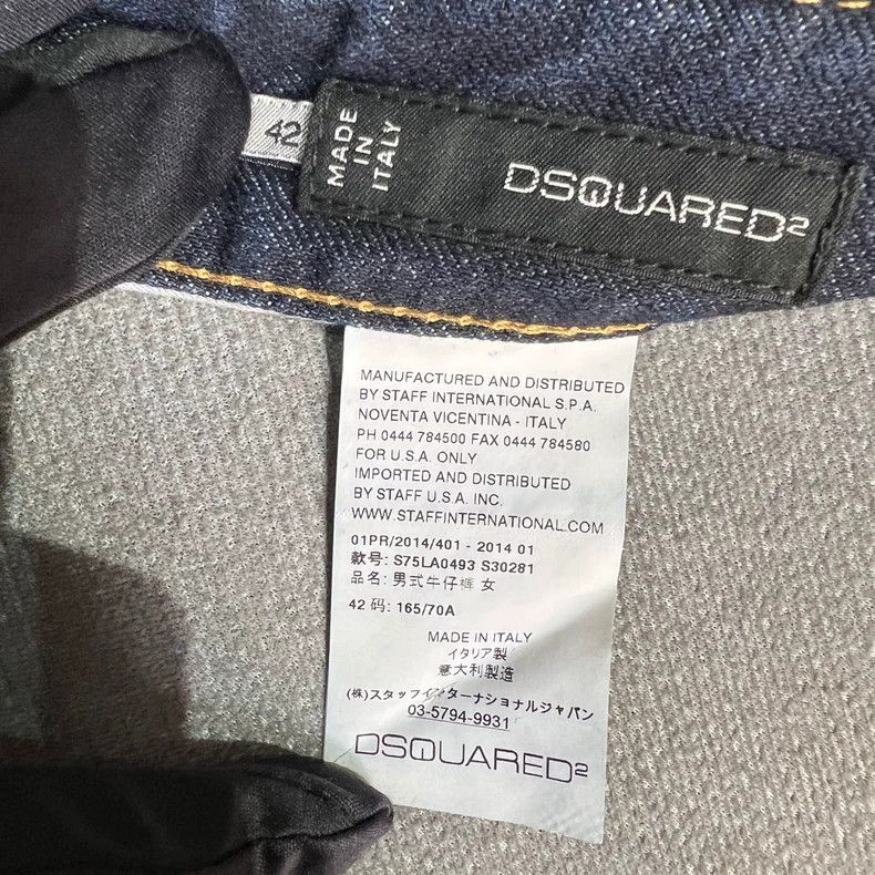 Dsquared2 Dsquared2 Water-Washed Camouflage Print Jeans Size US 42 / EU 58 - 6 Thumbnail