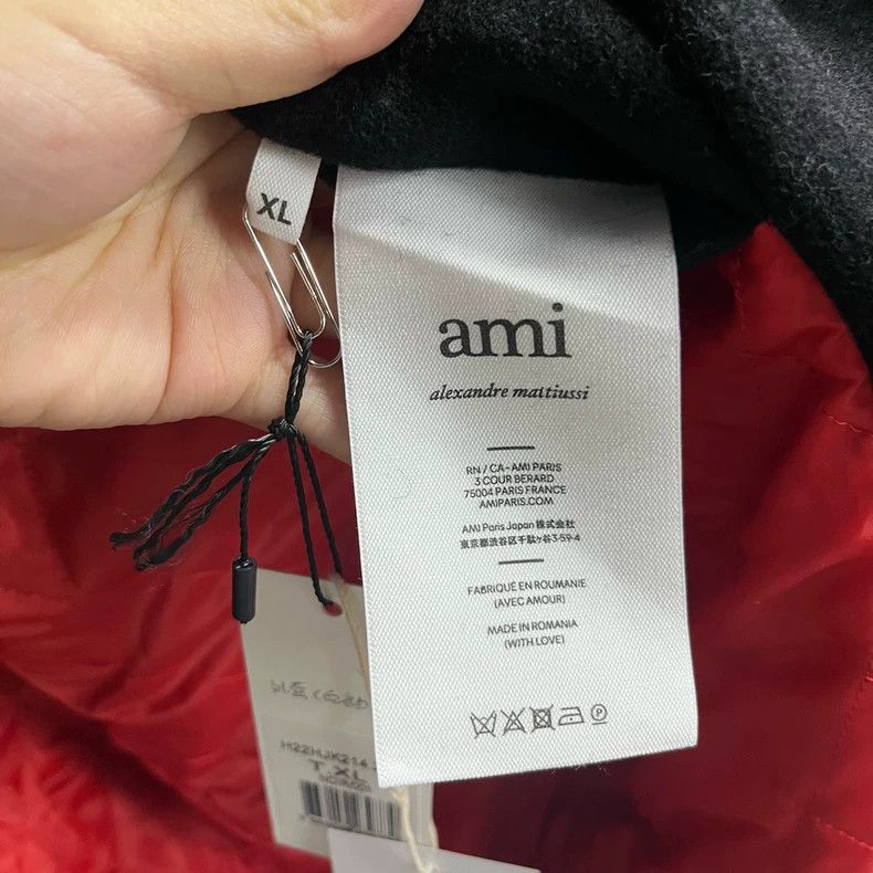 AMI Black and White Color Block Jacket Size US XL / EU 56 / 4 - 3 Thumbnail