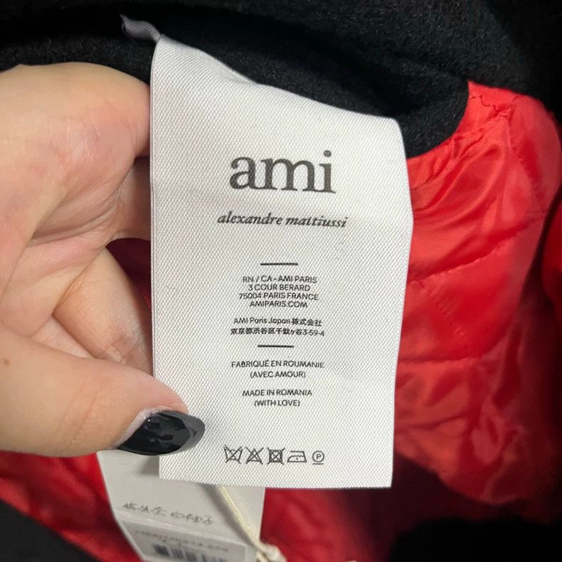 AMI Black and White Color Block Jacket Size US XL / EU 56 / 4 - 5 Thumbnail