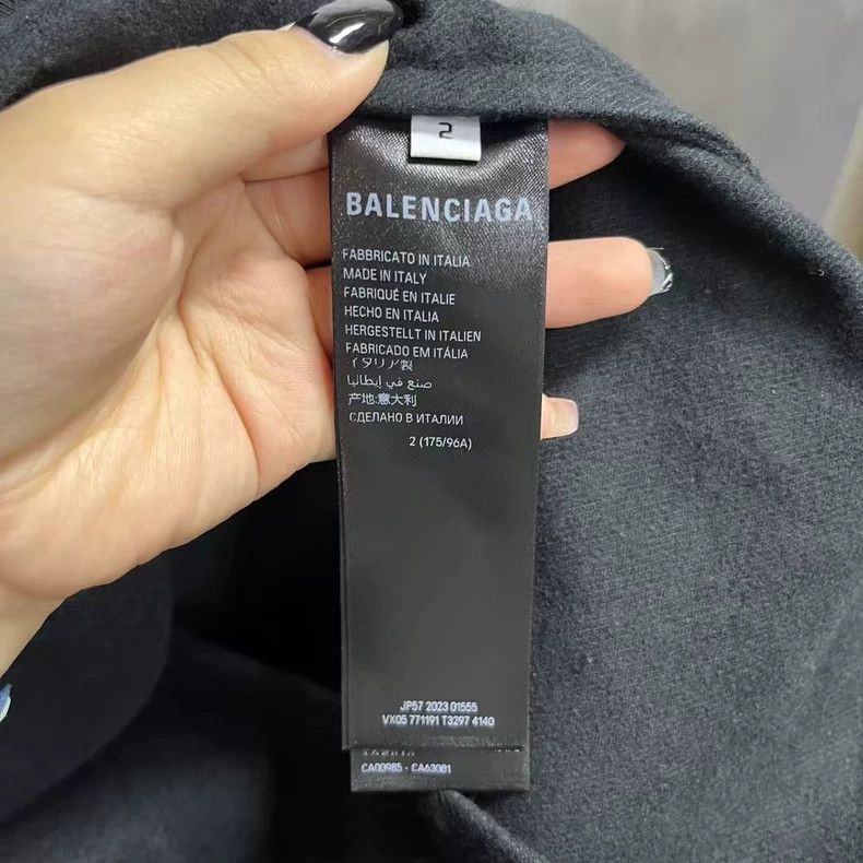 Balenciaga Balenciaga Hooded Jacket with Ribbed Design Size US S / EU 44-46 / 1 - 3 Thumbnail