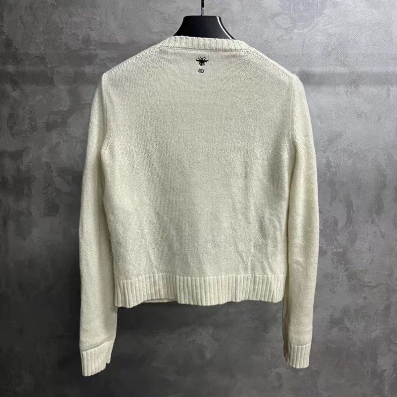 Dior Dior Patterned Knit Sweater with Round Neck Size US M / EU 48-50 / 2 - 2 Thumbnail