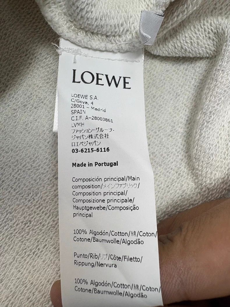 Loewe Loewe Gray Basic Logo Embroidered Sweatshirt Size US M / EU 48-50 / 2 - 7 Thumbnail
