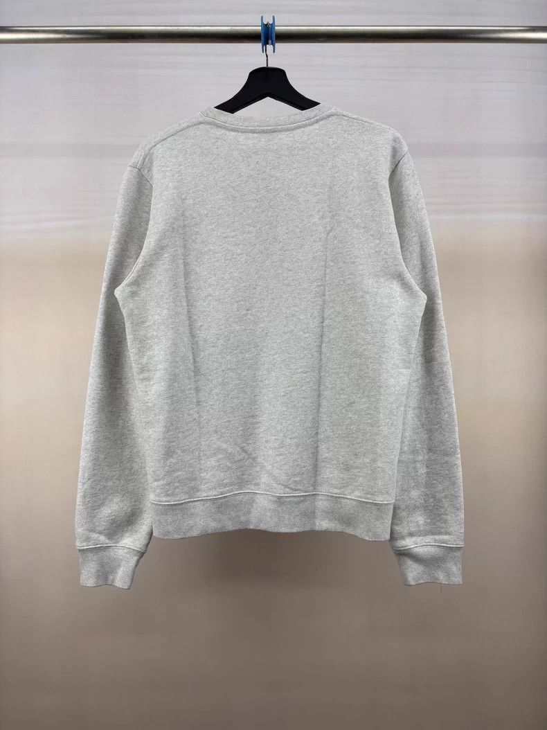 Loewe Loewe Gray Basic Logo Embroidered Sweatshirt Size US M / EU 48-50 / 2 - 2 Thumbnail