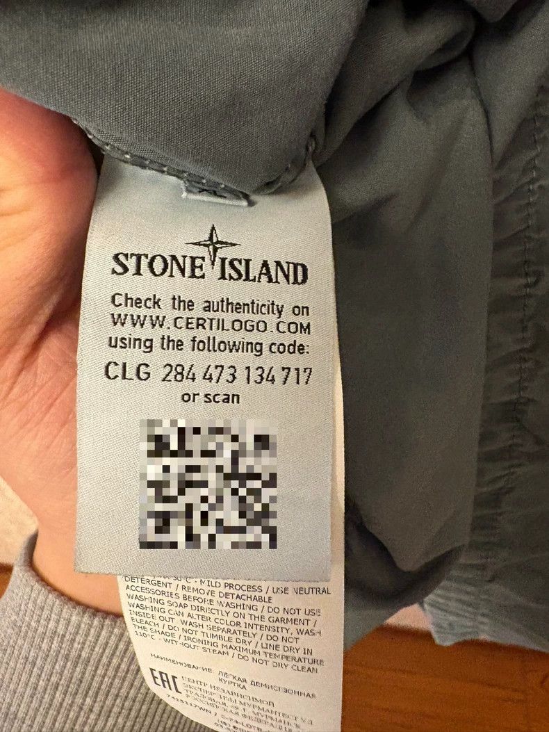 Stone Island Stone Island Washable Jacket with Pocket Size US XL / EU 56 / 4 - 3 Thumbnail
