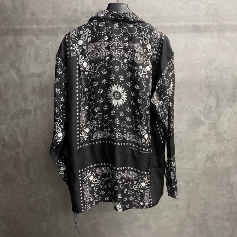 Mastermind Japan Master Mind Japan Black Floral Long Sleeve Shirt Size US S / EU 44-46 / 1 - 2 Thumbnail