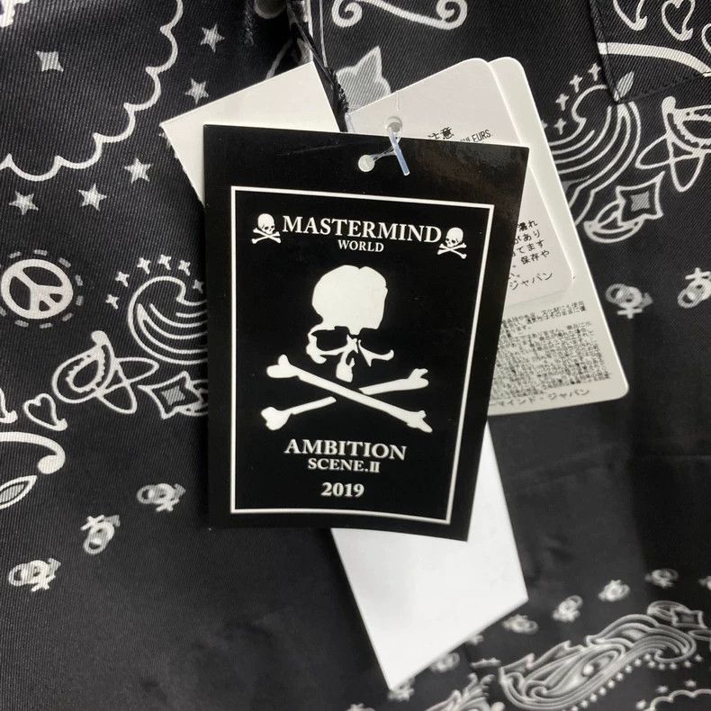 Mastermind Japan Master Mind Japan Black Floral Long Sleeve Shirt Size US S / EU 44-46 / 1 - 4 Thumbnail