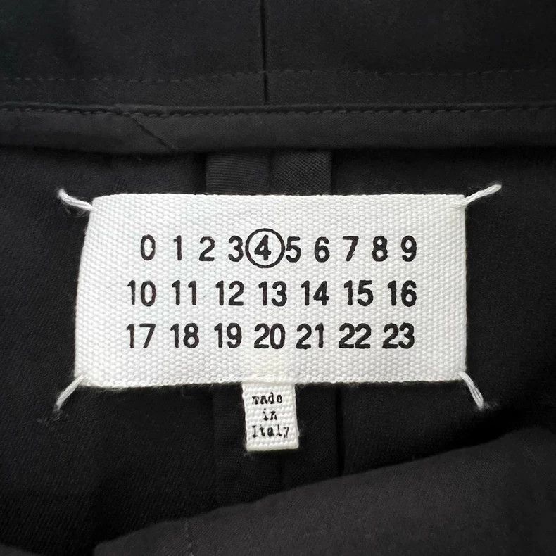 Maison Margiela Maison Margiela Black Wide-Leg Pants Size 38 Size US 38 / EU 54 - 5 Thumbnail