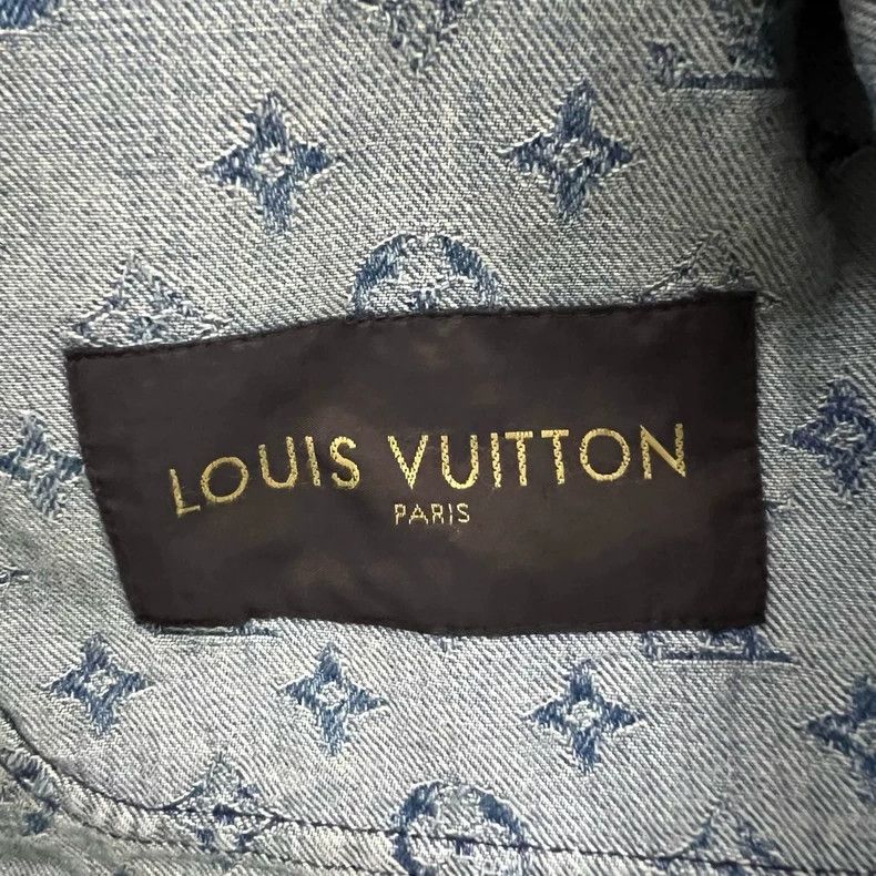 Louis Vuitton Louis Vuitton Supreme Denim Jacket Blue Size US M / EU 48-50 / 2 - 4 Thumbnail