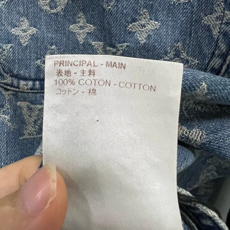 Louis Vuitton Louis Vuitton Supreme Denim Jacket Blue Size US M / EU 48-50 / 2 - 3 Thumbnail