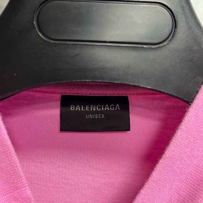 Balenciaga Balenciaga Pink Graphic Short Sleeve T-shirt Size US S / EU 44-46 / 1 - 2 Thumbnail