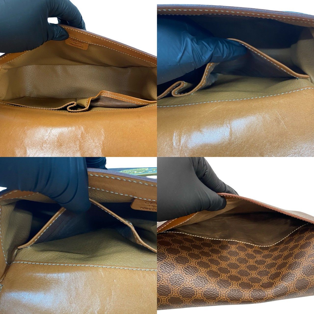 Celine Celine Celine Macadam Blazon Trionphe Leather Shoulder Bag Leather Shoulder Bag DUTY FREE for USA Size ONE SIZE - 10 Thumbnail