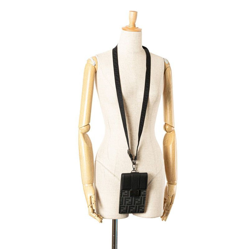 Fendi Fendi Fendi Zucca PVC Leather Shoulder Bag Leather Crossbody Bag 7AS120 DUTY FREE for USA Size ONE SIZE - 11 Thumbnail
