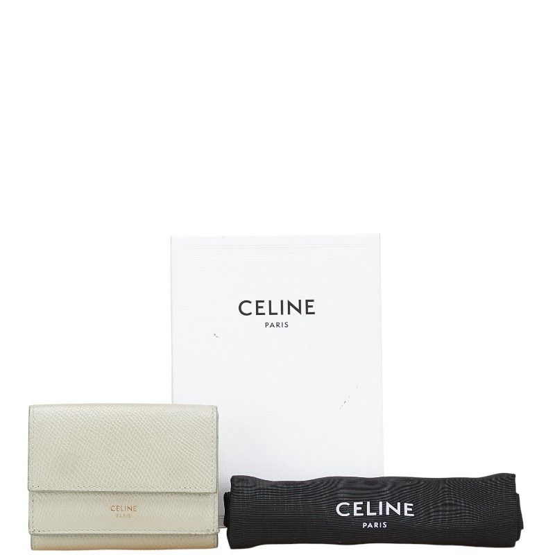 Celine Celine Celine Trifold Wallet Leather Wallet Leather Short Wallet DUTY FREE for USA Size ONE SIZE - 12 Thumbnail