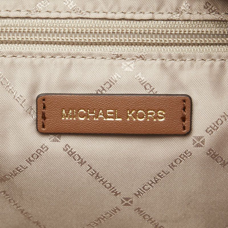 Michael Kors Michael Kors Michael Kors Kimber Canvas Leather Tote Bag Canvas Tote Bag Size ONE SIZE - 10 Thumbnail