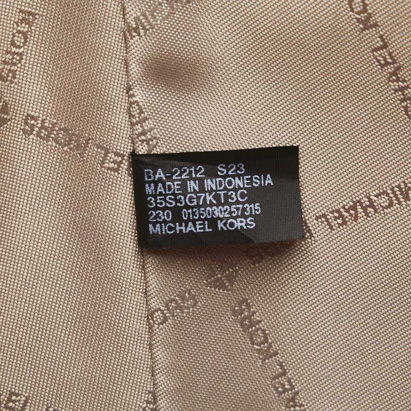 Michael Kors Michael Kors Michael Kors Kimber Canvas Leather Tote Bag Canvas Tote Bag Size ONE SIZE - 11 Thumbnail