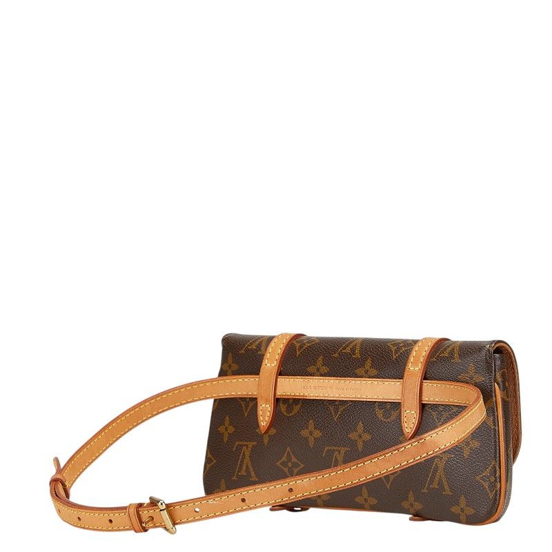 Louis Vuitton Louis Vuitton Louis Vuitton Pochette Marelle Monogram Waist Bag Canvas Belt Bag M51159 DUTY FREE for USA Size ONE SIZE - 2 Thumbnail