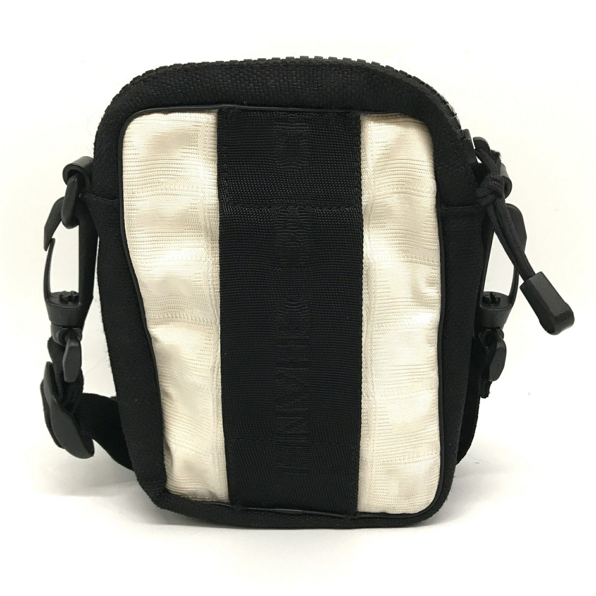 Chanel Chanel Sport Line Shoulder Bag Pochette Nylon Ivory Black Coco Mark No.8 CHANEL Size ONE SIZE - 2 Thumbnail