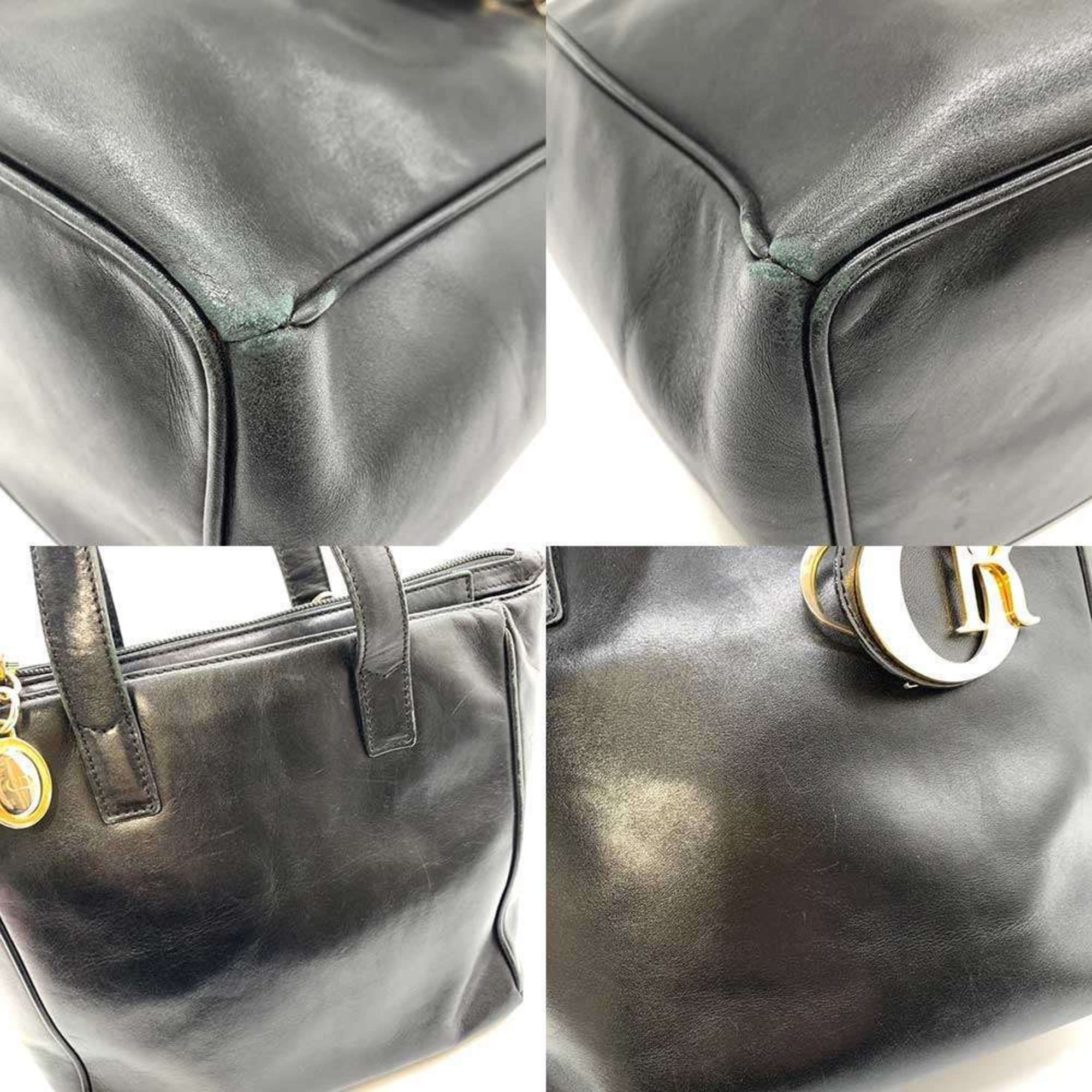 Dior Christian Dior handbag in black leather Size ONE SIZE - 3 Thumbnail