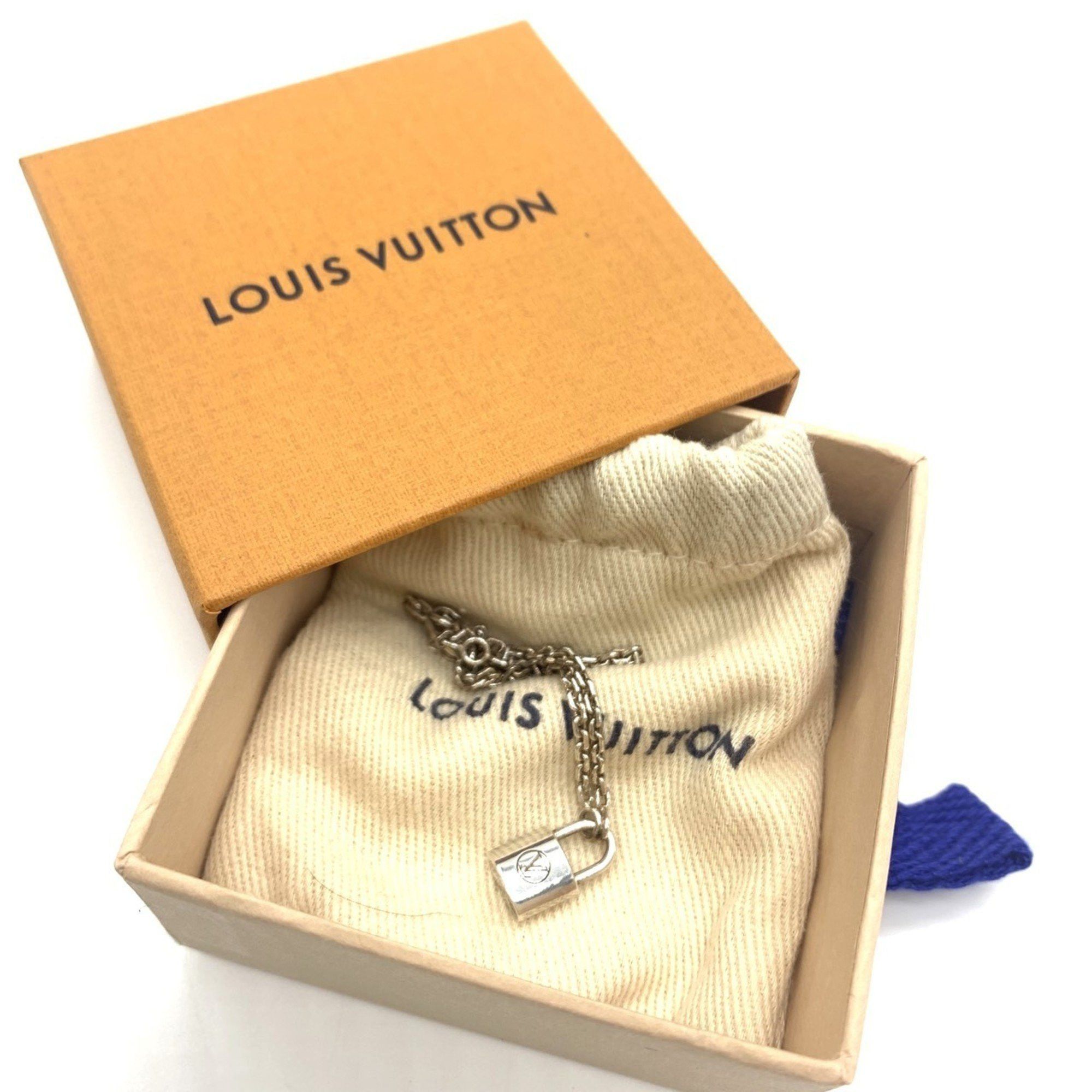 Louis Vuitton Louis Vuitton Bracelet Silver Lockit Q95450 Ag925 Padlock Charm LOUIS VUITTON Size ONE SIZE - 7 Thumbnail