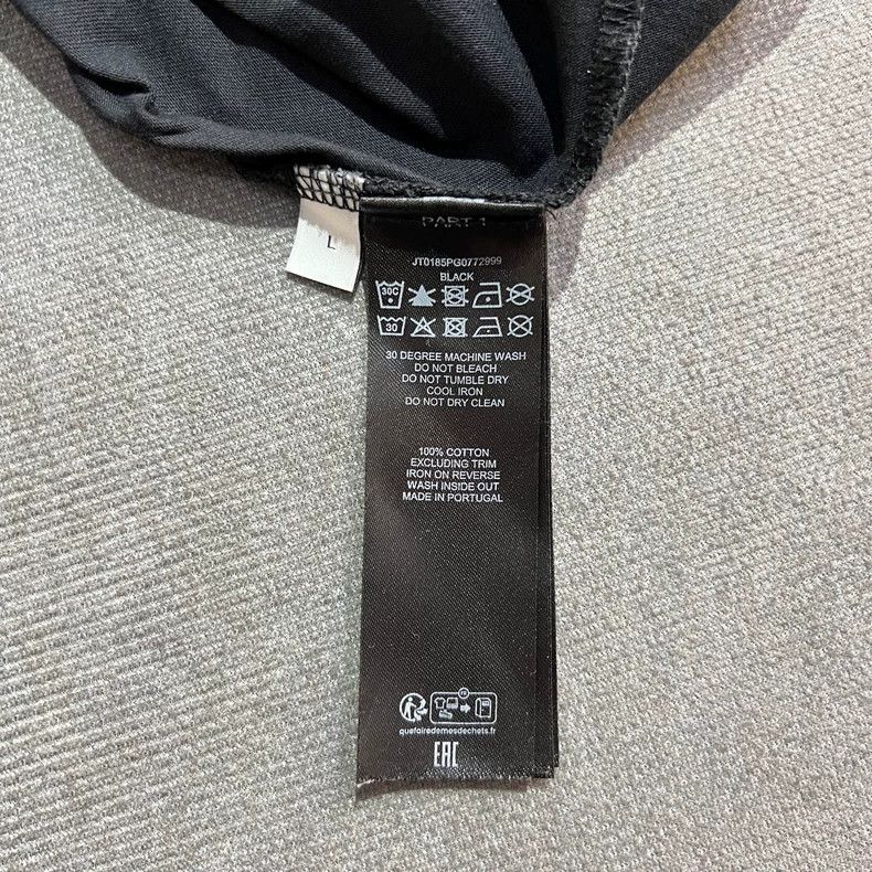 JW Anderson JW Anderson Black Embroidered Logo Short Sleeve Size US L / EU 52-54 / 3 - 5 Thumbnail