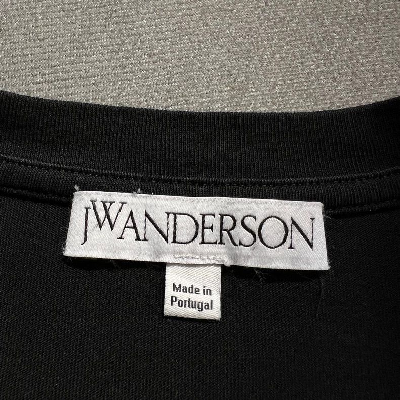 JW Anderson JW Anderson Black Embroidered Logo Short Sleeve Size US L / EU 52-54 / 3 - 4 Thumbnail