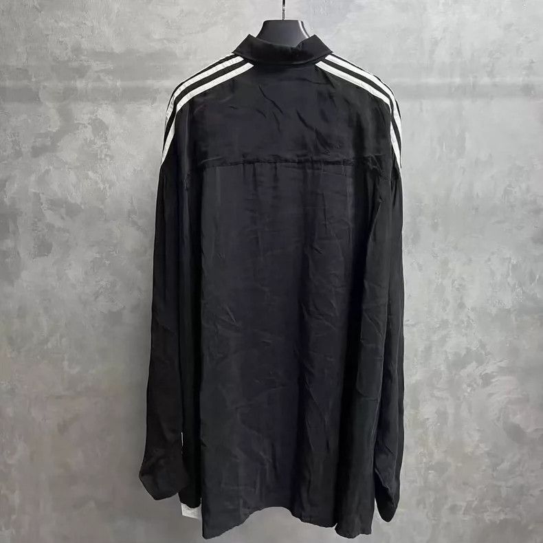 Balenciaga Balenciaga Adidas Black Long Sleeve Shirt Size US M / EU 48-50 / 2 - 4 Thumbnail