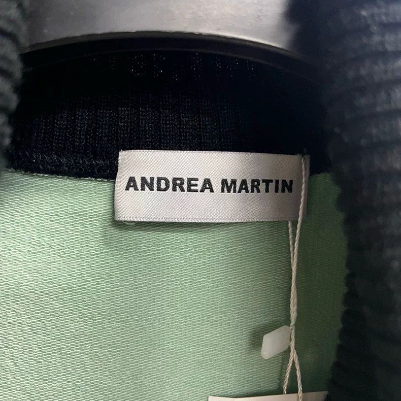 Anonymous Club Andrea Martin Green High Neck Sweatshirt Size US S / EU 44-46 / 1 - 2 Thumbnail